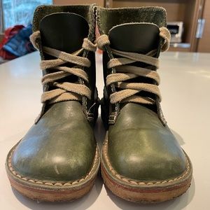 DUCKFEET Faborg Green Leather Boot 36EU/ 6 USW